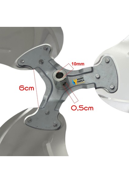 Skytech Uyumlu STF-2010 Metal Vantilatör Pervanesi fiyatları