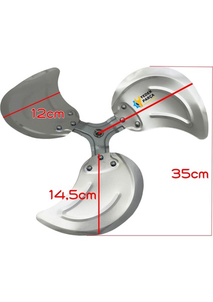 Skytech Uyumlu STF-2010 Metal Vantilatör Pervanesi modelleri
