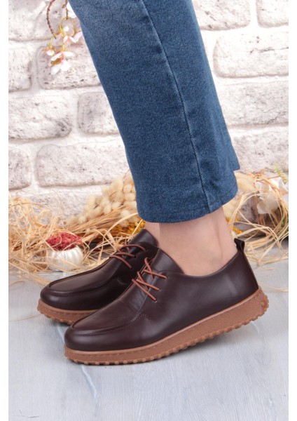 2610 Rahat Yumuşak Esnek Kauçuk Taban Hakiki Deri Kadın Ayakkabı fiyatları