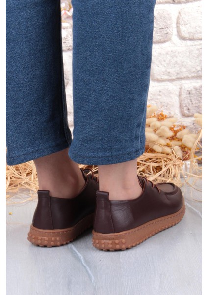 2610 Rahat Yumuşak Esnek Kauçuk Taban Hakiki Deri Kadın Ayakkabı fırsatları