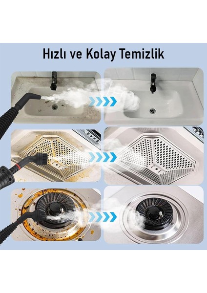 Çok Amaçlı Basınçlı Buhar Temizleyici – El Tipi Buharlı Temizlik Makinesi modelleri