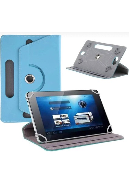 iPad Air 1 9.7 2013 Uyumlu 4in1 Set Klavye Mouse Kılıf Kalem Ekran Koruyucu