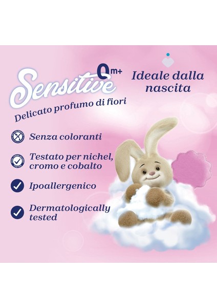 Sensitive Hassas Ciltlere Özel Bebek Konsantre Çamaşır Yumuşatıcı 750 ml (Narin Çiçekler) fırsatları