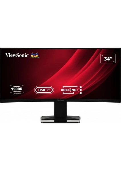 Vıewsonıc 34" Va VG3419C 0.4ms 120HZ Hdmı-Dp Kavıslı Dockıng Monitör 3440X1440 fiyatları