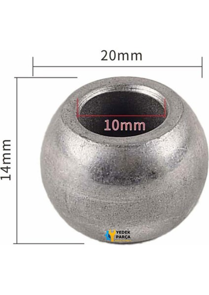 Vantilatör Burç 10 mm Çap Düz fiyatları