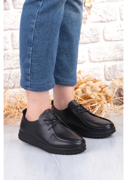 2610 Rahat Yumuşak Esnek Kauçuk Taban Hakiki Deri Kadın Ayakkabı modelleri