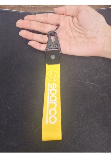 Sparco Sarı Kaliteli Oto Anahtarlık