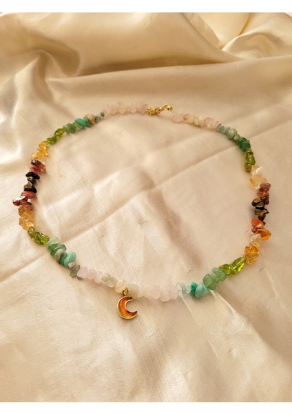 Çakra Doğaltaş Kolye Bereket ve Aşk Kolyesi