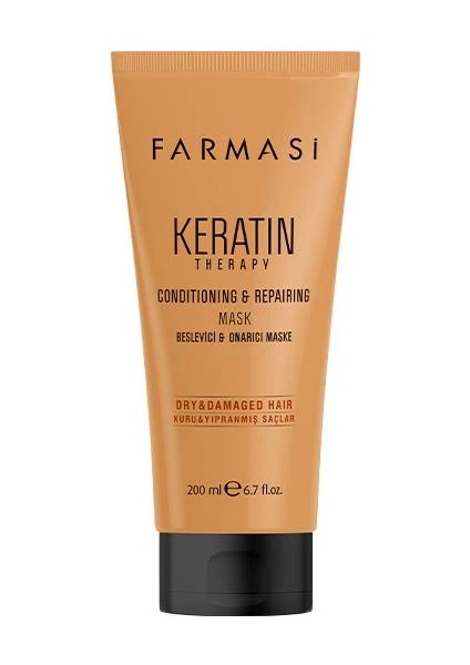 Keratin Therapy Onarıcı Maske 200 ml