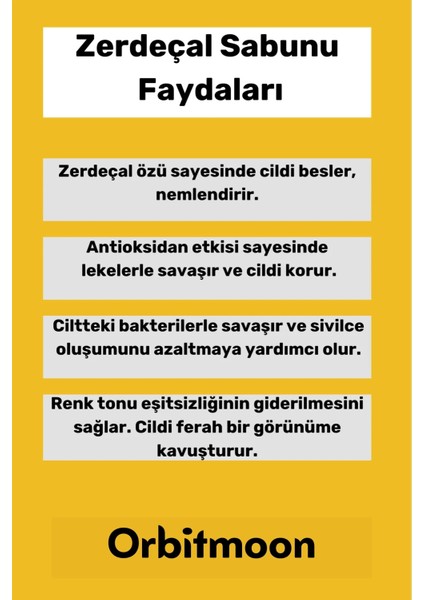 Özel Üretim Doğal El Yüz Saç Vücut Güzel Koku Leke Karşıtı Orijinal Zerdeçal Ekstraktı Sabunu 2 Adet fiyatları