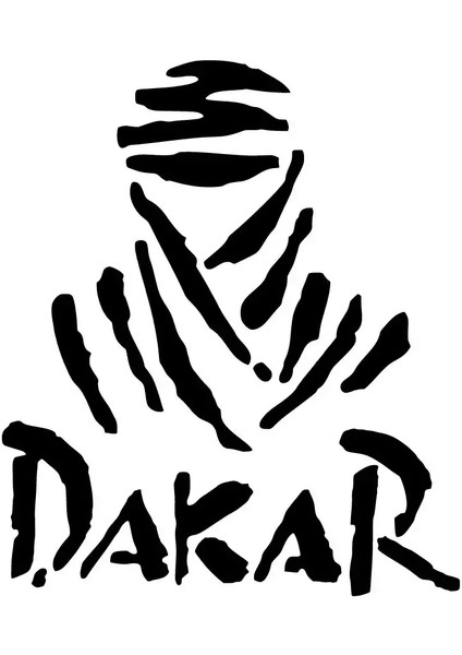 Dakar Sticker 10 x 12 cm
