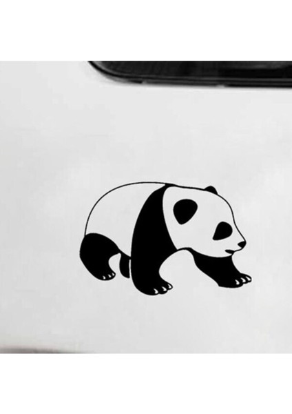 Ayı Vahşi Hayvanlar Tasarım Oto Özel Yeni Sticker Siyah 15*7 cm