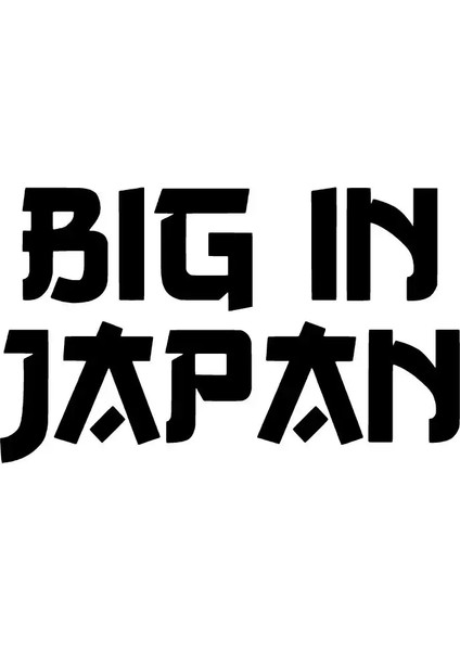 Big In Japan Duvar Dekor Sticker 40 x 24 cm