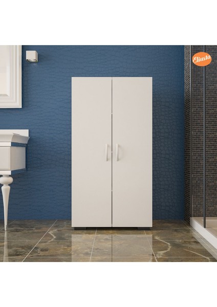 2 Kapaklı 4 Raflı Ayakkabılık