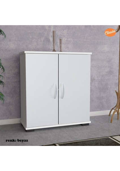 ARD-112 70 X76X 32 cm Ayakkabılık Antre Ayakkabılık Çok Amaçlı Dolap Ayakkabı Dolabı-Beyaz fiyatları