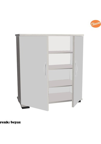 ARD-112 70 X76X 32 cm Ayakkabılık Antre Ayakkabılık Çok Amaçlı Dolap Ayakkabı Dolabı-Beyaz indirimleri