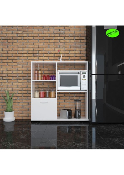 Mikro Dalga Dolabı Bolmeli Mutfak Dolabı Rarflı Dolap Ofis Dolabı fiyatları