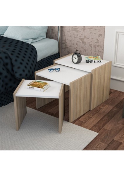 3 Lü Zigon Sehpa fiyatları