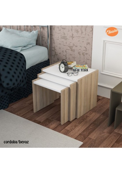 3 Lü Zigon Sehpa fırsatları