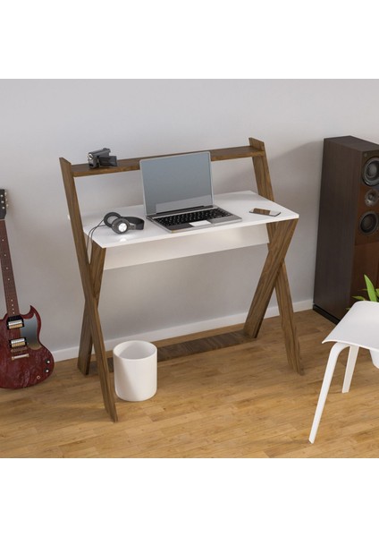 Ceviz Beyaz x Bilgisayar Çalışma Masası ARD309 fırsatları