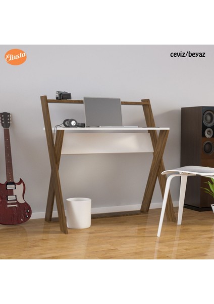 Ceviz Beyaz x Bilgisayar Çalışma Masası ARD309