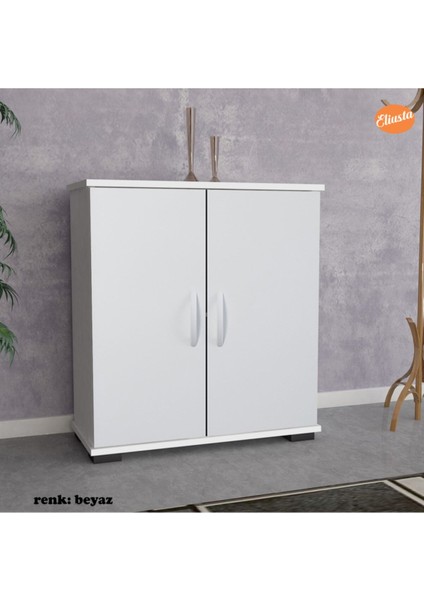Ayakkabılık 2 Kapaklı Ayakkabı Dolabı Çok Amaçlı Dolap Mutfak Dolabı Ofis Dolabı indirimleri