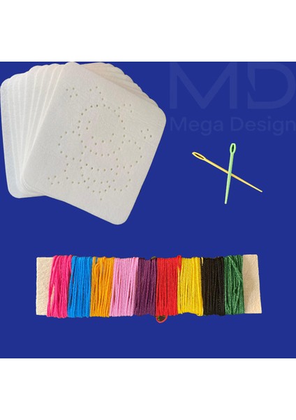 9'lu Sevimli Hayvan Figürlü El Işi Seti Çocuklar Için Zeka,hayal Gücü ve El Becerileri Geliştiricisi indirimleri