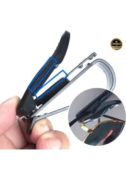 Peugeot 206 1999-2000-2001-2002-2003-2004 Oto Araç Içi Gözlük Tutucu Mandal Klips,araba Güneş Gözlüğü,kartvizit Tutacağı,universal Uyumlu indirimleri