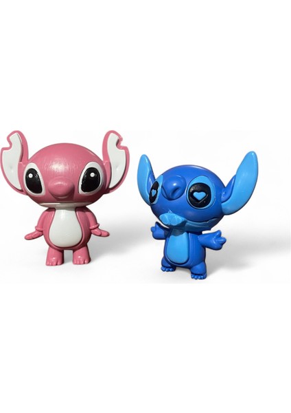 Lilo & Stitch Ikili Figür Oyuncak – 10 cm