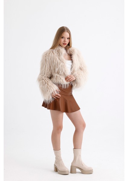 Uzun Tüylü Kürk Ceket fiyatları