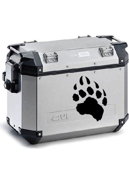 Pençe Desenli Motosiklet Çanta Sticker Etiket Modeli - 2