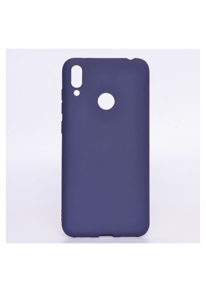 Huawei Y7 Prime 2019 Kılıf Esnek Yapılı Ince Slim Silikon Kapak Ryc/premier