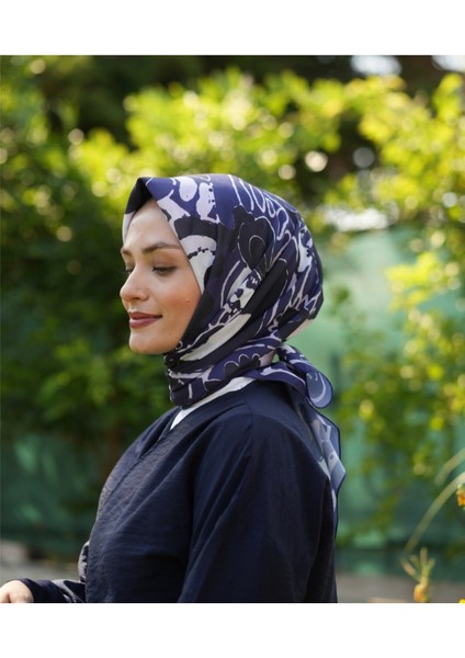Lavinya Desen Pamuklu Soft Eşarp