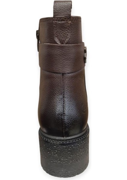 Kadın Hakiki Deri Waterproof Fermuarlı Bot 1950839K - Kahve - 36 indirimleri