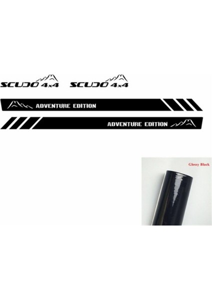 Fiat Scudo Yan Kapı Şerit Sticker Etiket Modeli fiyatları