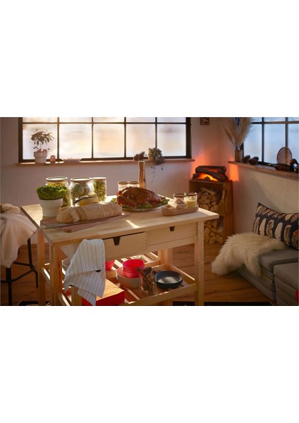 Förhöja Servis Arabası Huş 100X43X90 cm modelleri