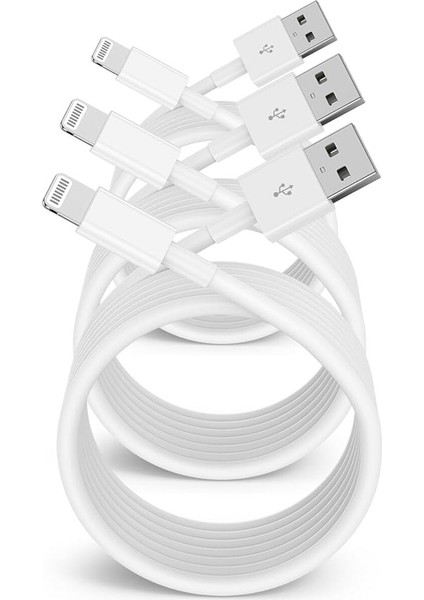 IPHONE Lıghtınıng 3.4A 20W USB Hızlı Şarj Kablo Dtgo Premıum IPHONE Tüm Modellere Uyumlu 1m modelleri