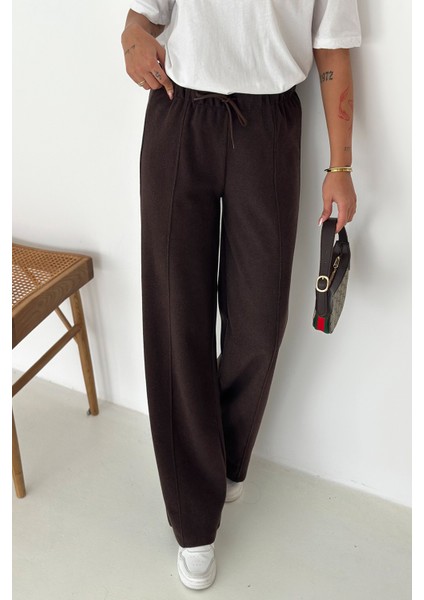 Kadın Kalın Selanik Dokulu Bol Kesim Pantolon – Kışa Özel & Konforlu Stil fiyatları