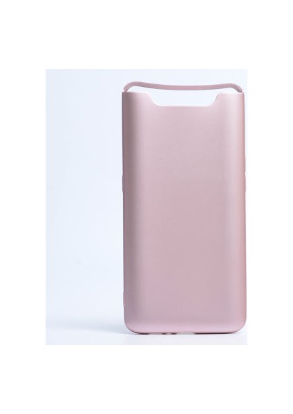 Samsung Galaxy A80 Kılıf Esnek Yapılı Ince Slim Silikon Kapak Ryc/premier