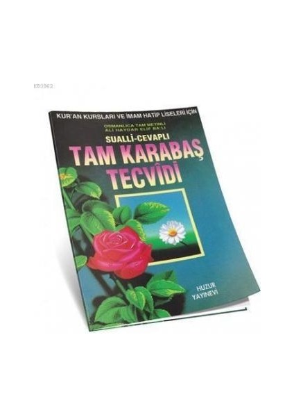 Sualli Cevaplı Tam Karabaş Tecvidi (Fihristsiz)