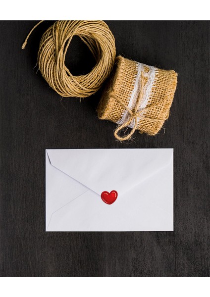 Renkli Kalpler Sticker Set