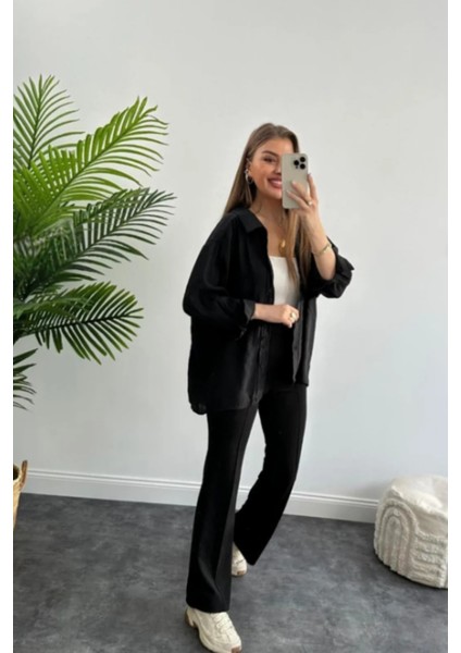 Kadın Beyaz Oversize Gömlek – Uzun Kollu, Rahat Kesim, Şifon Görünümlü Günlük ve Ofis Kombinleri Için indirimleri