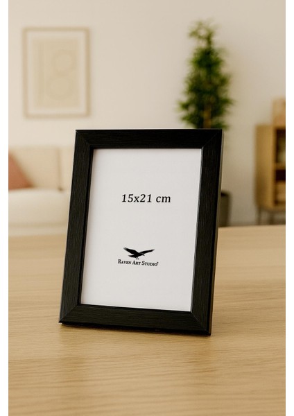 Ermitaj 15CM x 21CM Resim Fotoğraf Belge Poster Evrak Çerçevesi Korumalı Kırılmaz Pleksi Cam