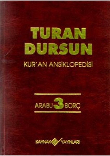 Kur’an Ansiklopedisi Cilt 3 Arabu-Borç