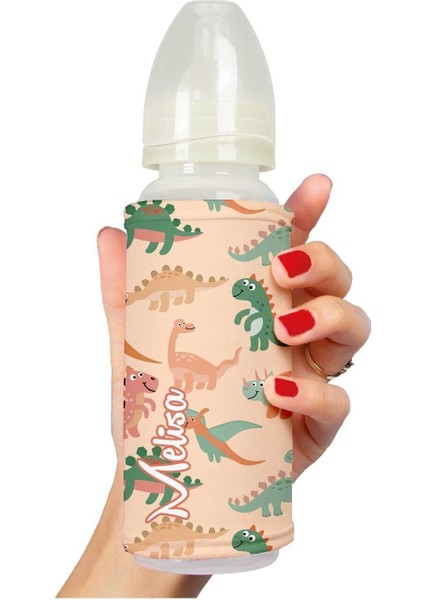 Şık Çok Renkli Bebek Biberonu, Özel Tasarımla 110271 (Pembe)