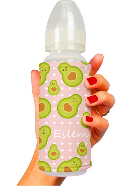 Bebekler Için Renkli Tasarım Biberon, 110241, Pembe ve Yeşil