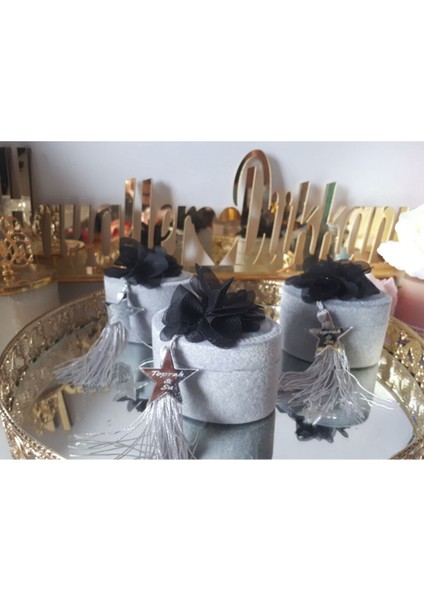 Ikiz Bebek Şekerleri, Pleksi Isimlikli, 30 Adet, Şık ve Renkli Seçenekler