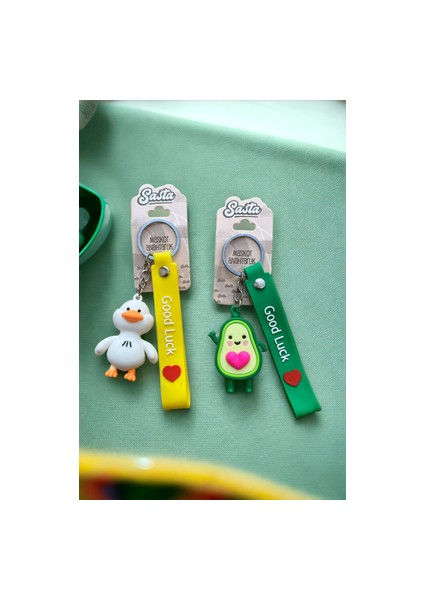 Sasta Silikon Maskot Anahtarlık 607503