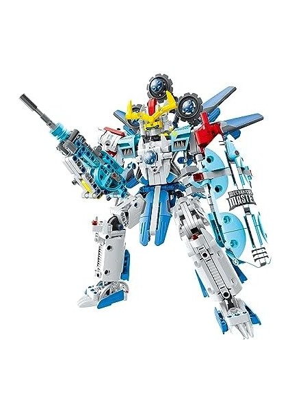 Stem Robot Asker Yapım Seti, 641 Parça Eğitici Bloklar, Beyaz fiyatları