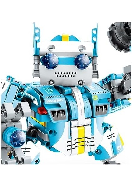 Stem Savaşçı Robot Yapım Seti, Çekiçli, 502 Parça Eğitici Bloklar fiyatları